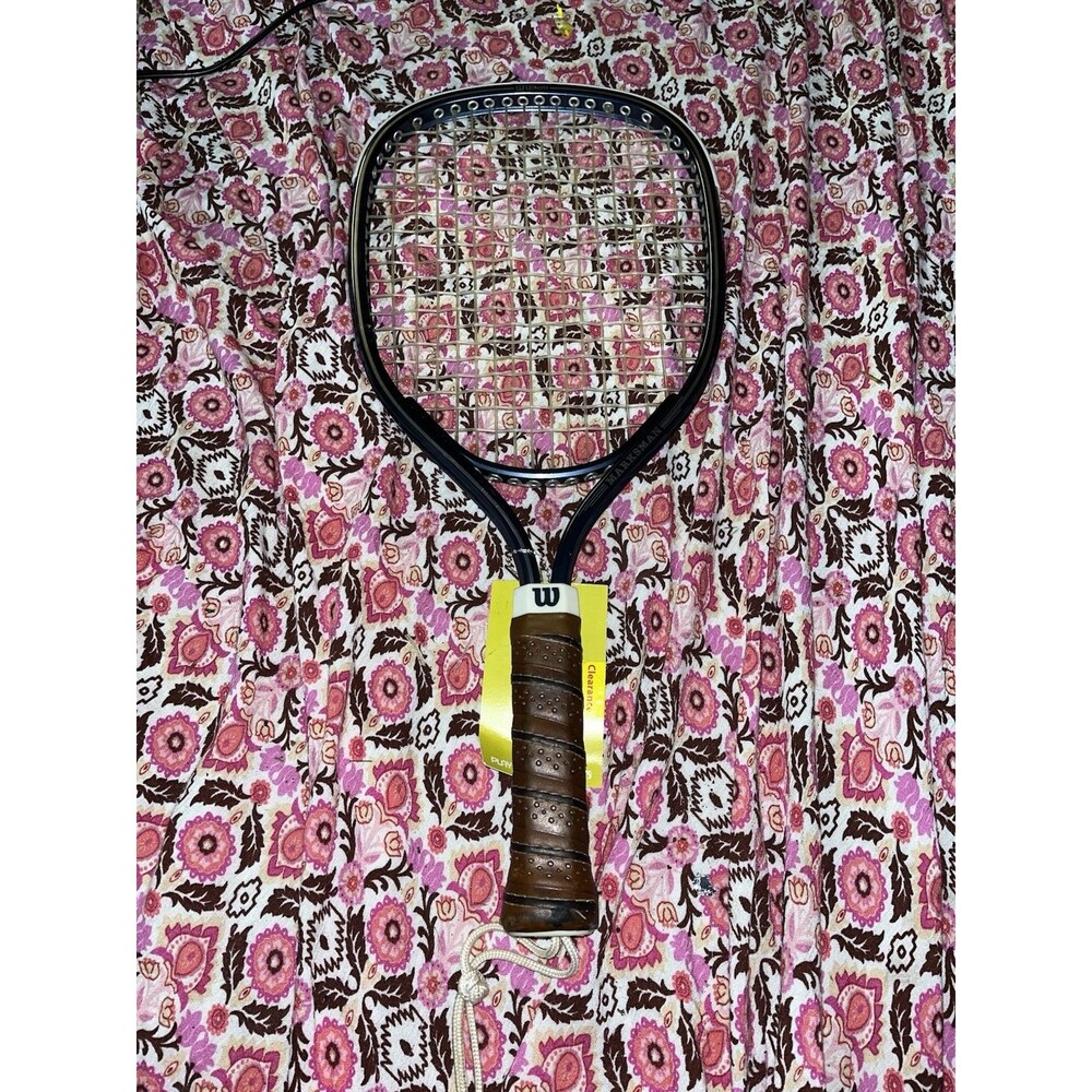 Vintage Wilson Marksman Racquetball Racquet Brown & Black